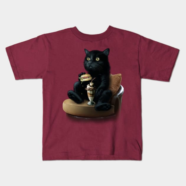 CAESER Kids T-Shirt by ADAMLAWLESS